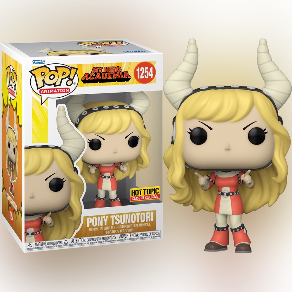 MY HERO ACADEMIA PONY TSUNOTORI FUNKO POP! ANIMATION HOT TOPIC EXCLUSiVE